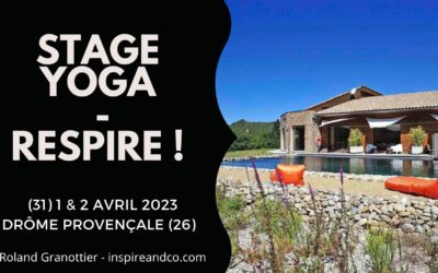 Stage Yoga – Respire !  (Drôme – Avril 2023)