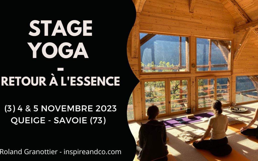 Stage Yoga – Retour à l’Essence