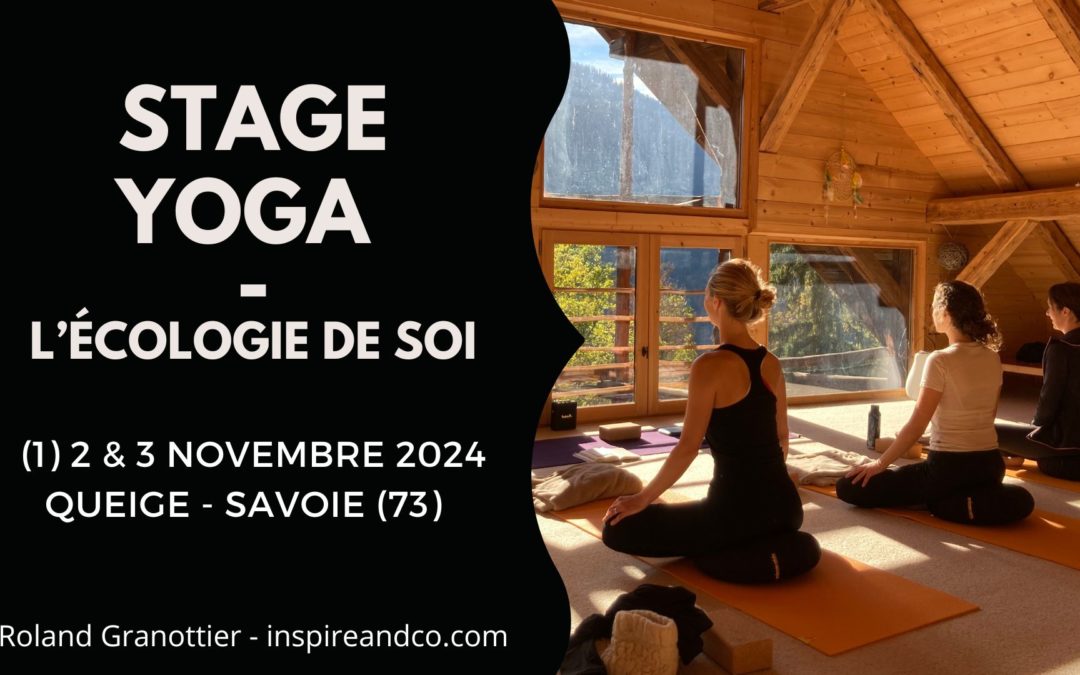 Stage Yoga « L’écologie de soi » (Nov. 2024)