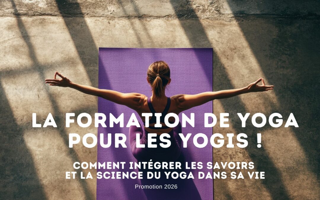 La Formation de Yoga pour les Yogis qui ne veulent pas enseigner !