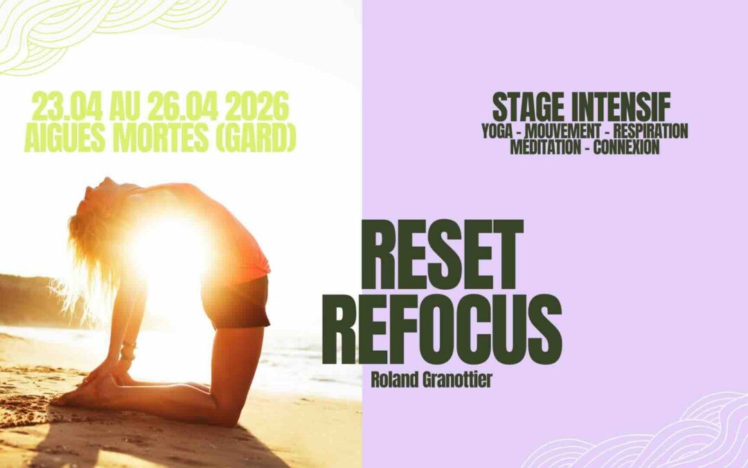 Stage Yoga et Mouvement Reset Refocus