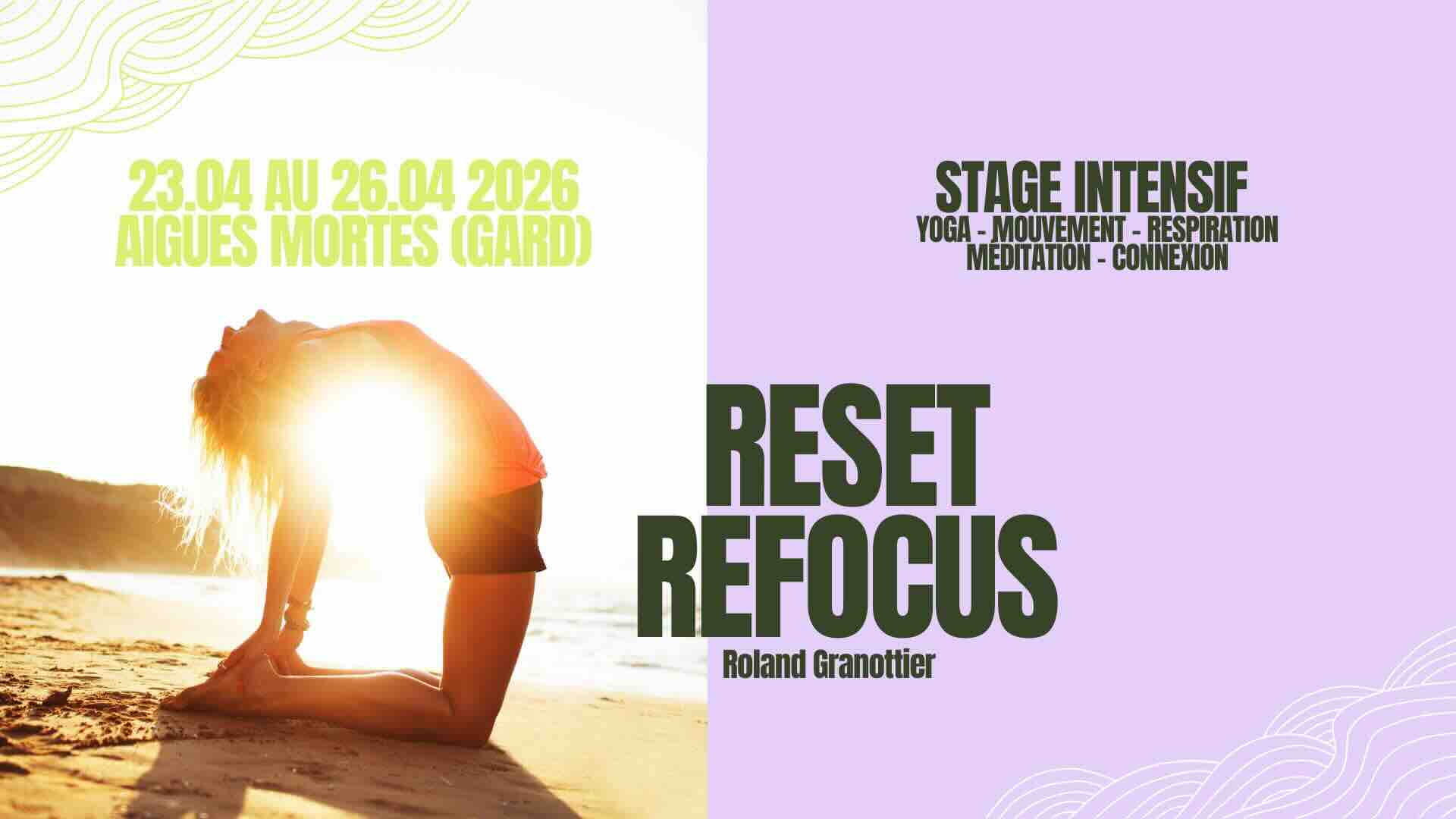 Stage Septembre 2025 Stage Yoga Reset Refocus