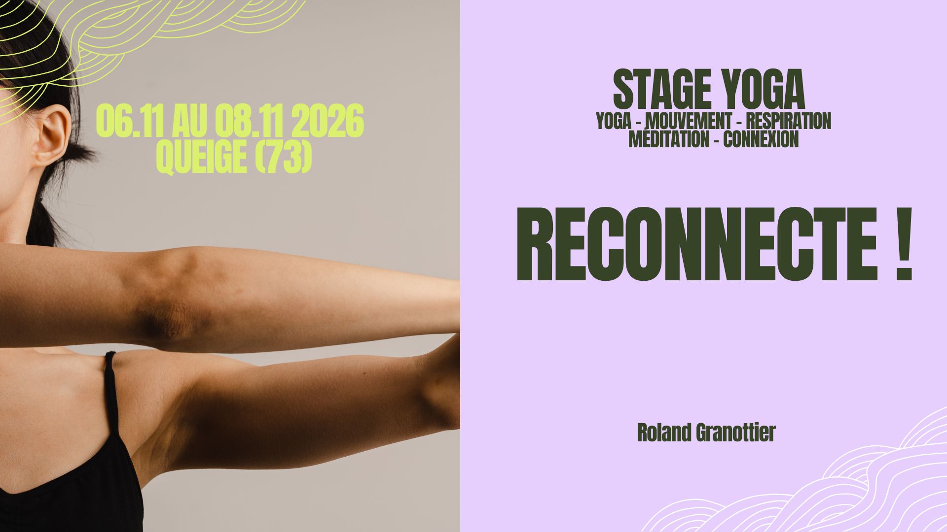 Stage Yoga – Reconnecte – Nov 26