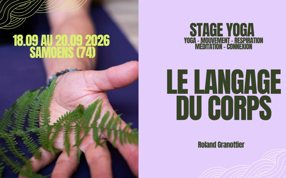 Stage Yoga – Le Langage du Corps – Sep 26