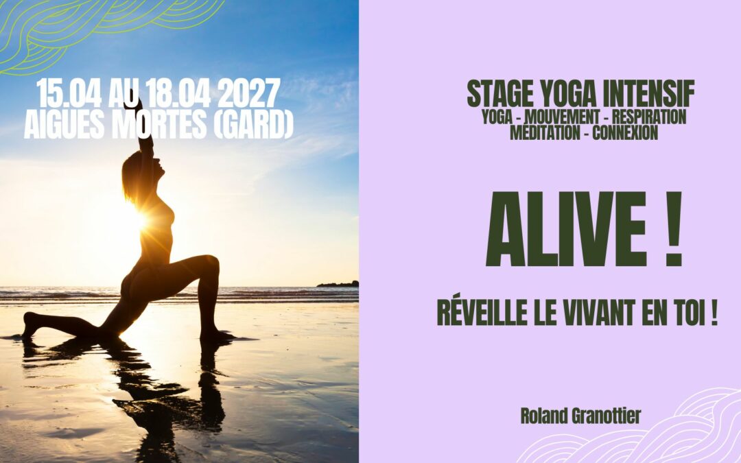 Stage Yoga et Mouvement “Alive”