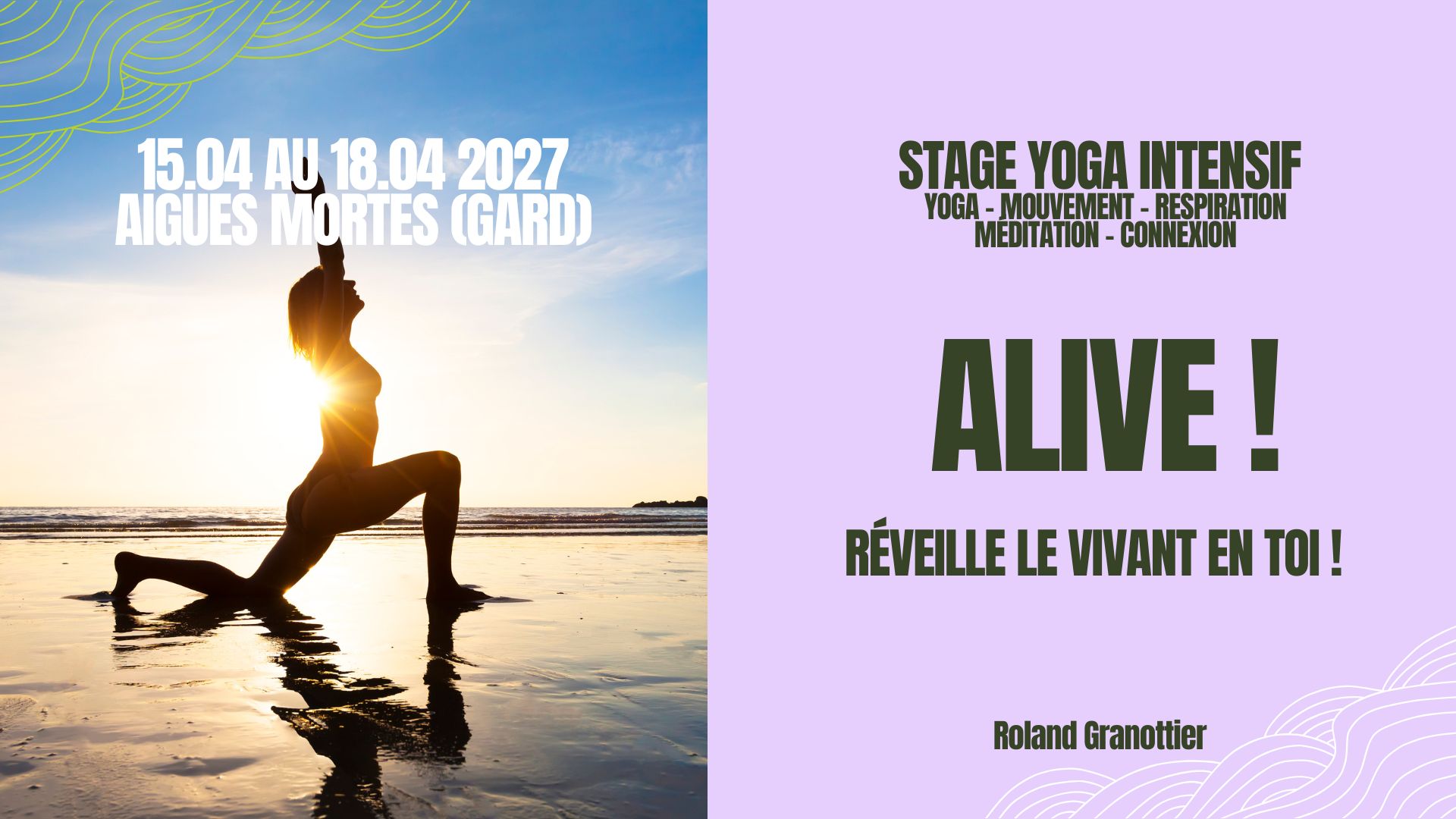 Stage Yoga et Mouvement “Alive”